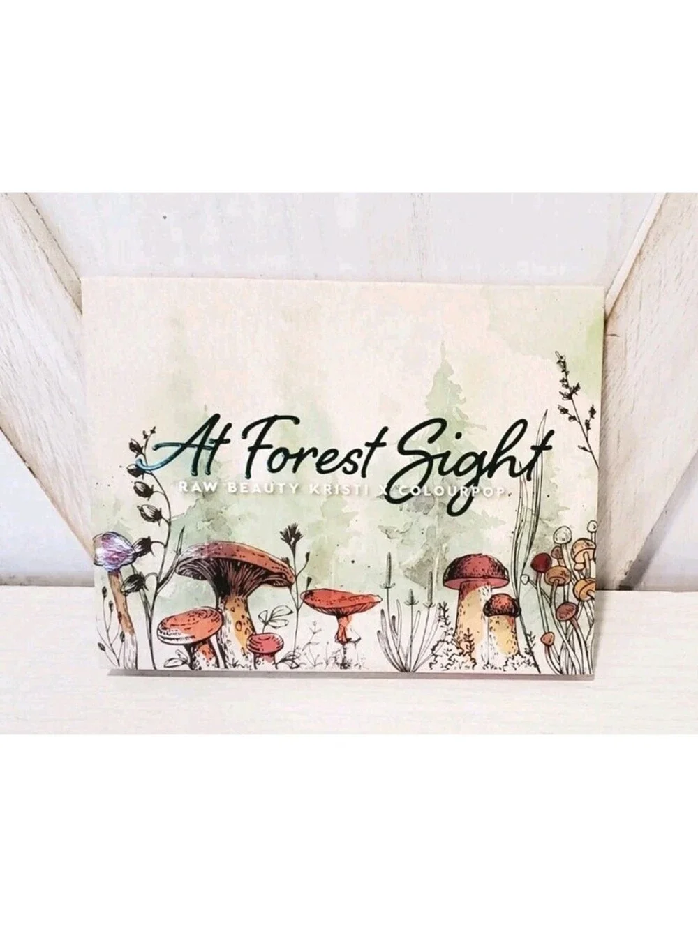 Raw Beauty Kristi x ColourPop At Forest Sight Eyeshadow Palette Rare - USA Made